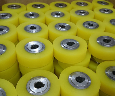 厂家直供聚氨酯胶轮 高精度 超耐磨