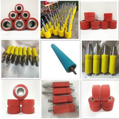 定做 分拣机摆轮 铝芯包胶轮 聚氨酯包胶轮加工 耐磨不脱胶 口罩机胶辊 包胶翻新服务