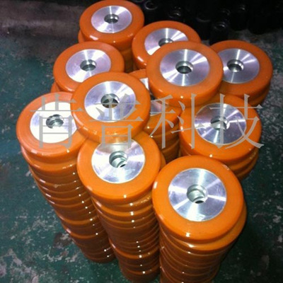 聚氨酯CPU包胶轮 弹性体脚轮 导轮 传输轮 工业设备轮 耐磨 抗压
