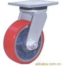 【4寸5寸6寸8寸超重型聚氨酯脚轮】价格,厂家,图片,脚轮、万向轮,衡水市桃城区裕通胶轮制品厂-