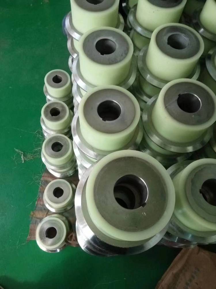 供应热力发电厂聚氨酯包胶轮弹性体 品牌:安特力