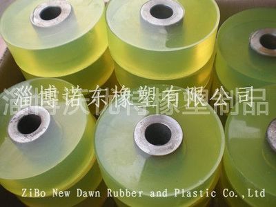 淄博供应优力胶轮 胶轮聚氨酯橡胶包胶耐用绝不脱胶表面光滑_世界工厂网
