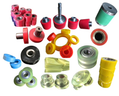 供应各种聚氨酯产品,聚氨酯胶辊、胶轮、胶板、胶棒、胶管、异形件包胶、轴承包胶、螺丝包胶、ATM机包胶件、轮胎式联轴器