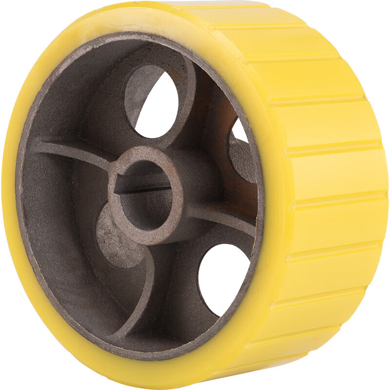 仁聚益JZM系列大型搅拌机关键耐磨组件 胶轮、滚筒托轮与聚氨酯滚轮详解